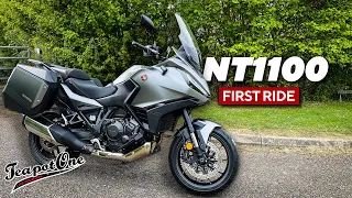 Check out the brand new 2022 Honda NT1100 - first ride!