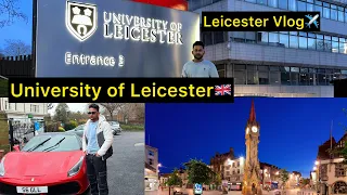 Visited Leicester 🇬🇧| University of Leicester| Cheapest City| Victoria Park #Universityofleicester