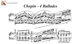 Chopin - 4 Ballades (Neuhaus)