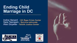 Ending Child Marriage in DC