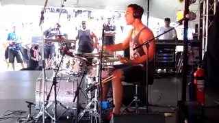 Dylan Elise - Best drummer of the world at Pasifika festival in Auckland - Part 1 - 2012