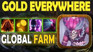 Dazzle It's True Carry Farming Heroes [Farming Machine 1100 GPM] Ability Draft Dota 2