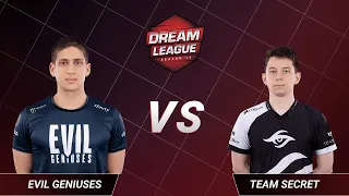 Team Secret vs Evil Geniuses - Game 4 - Grand Final - DreamLeague Season 13 - The Leipzig Major