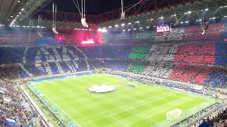 Inter - Benfica "C'è solo l'Inter" - coreografia