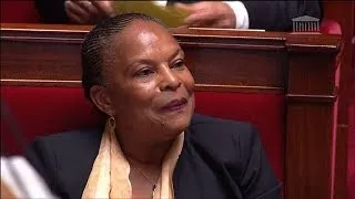 Taubira fait rire l'Assemblée en ironisant sur Ciotti