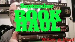 September 2019 Book Haul #bookhaul #booktube #horrortube