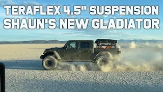 Teraflex 4.5" Suspension System, Alpine Arms, Falcon 3.3 Adjustable Shocks - Shaun's New Gladiator