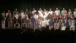 Griswold High School's Concert Choir singing Africa by Toto