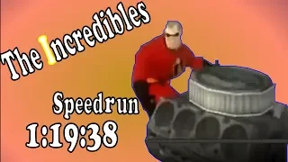 The Incredibles speedrun 1:19:39