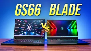 MSI GS66 vs Razer Blade 15 - Best Thin Gaming Laptop 2022?
