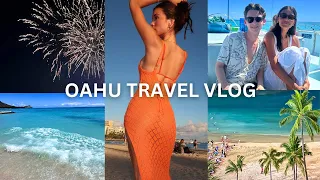 HAWAII VLOG- Oahu adventures, hiking Diamond head, sunset swims, etc. ☀️