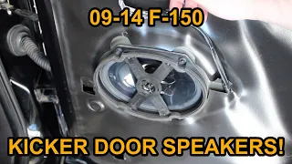 2009-2014 Ford F-150 Speaker Upgrade (Kicker KS Series)