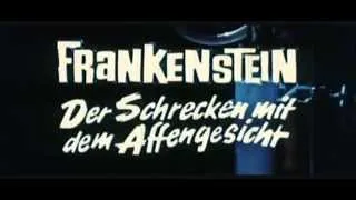 Frankenstein - Der Schrecken mit dem Affengesicht (Titelsequenz)