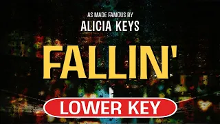 Fallin' (Karaoke Lower Key) - Alicia Keys