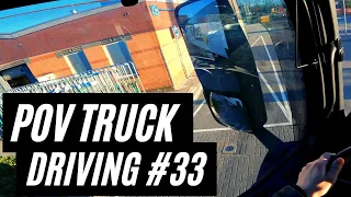 4K Mercedes Actros - POV Truck Driving - Putte 🇳🇱 Cockpit View