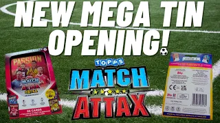 Topps MATCH ATTAX EXTRA 2023!! [ Passion Mega Tin Opening! ]