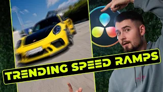 HOW TO Trending Speed Ramps | Davinci Resolve 18 Tutorial