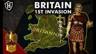 Caesar ⚔️ First Invasion of Britain, 55 BC