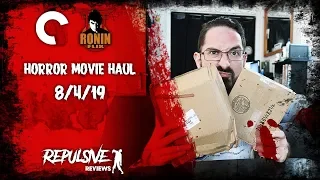 Horror Movie Haul and Unboxing: 8/4/19 | Criterion Collection, Scorpion Releasing