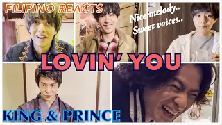 King & Prince  🇯🇵 | 「Lovin’ you 」YouTube Edit | FILIPINO REACTION VIDEO