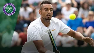 Nick Kyrgios and umpire James Keothavong have comical exchange | Wimbledon 2018
