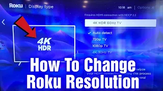 How To Change Resolution On Roku