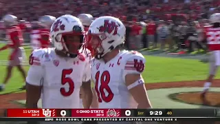 Utah WR Britain Covey 19 Yard TD vs Ohio State | 2021 College Football