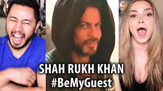 SHAH RUKH KHAN'S PERSONAL INVITATION TO DUBAI | #BeMyGuest | Reaction | Jaby Koay