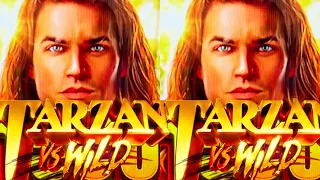 A SECOND ATTEMPT ON NEW TARZAN VS. WILD Slot Machine (ARISTOCRAT GAMING)