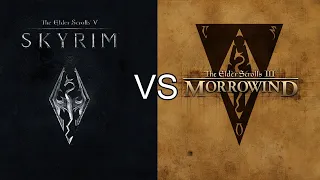 Топовое Сравнение The Elder Scrolls: Skyrim vs Morrowind