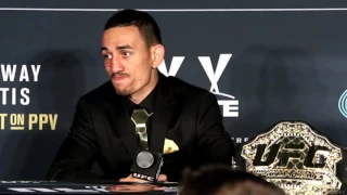 Max Holloway - UFC 206 post-fight media scrum