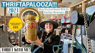 Thriftapalooza!!! Thrift With Me! | SCORING Treasures At A Massive Washington Junk Market!
