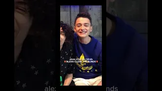 ✨Noah Schnapp being chaotic for a minute straight✨💀😂