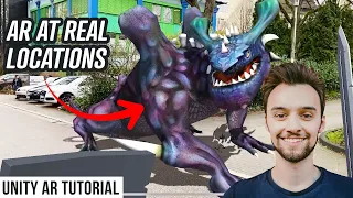 Create AR Games at real locations! (Unity + Lightship VPS Tutorial)