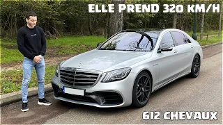 LA, c'est trop... S63 AMG DE 612 CHEVAUX !! Elle prend 320 Km/h 😈🔥