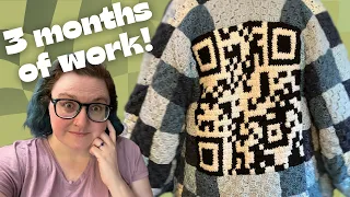 Is it possible to crochet a working QR code?