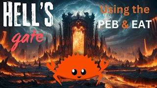 Rust Hells Gate Part 2 - Reading from the PEB and EAT