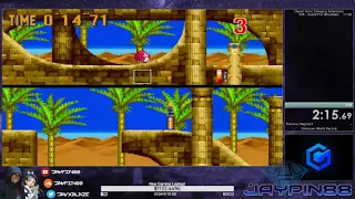 Sonic 3 & Knuckles: Grand Prix | Knuckles Speedrun in 3:25 (Current World Record)