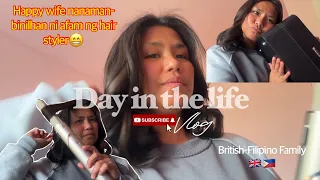 Daily life episode Uk| happy wife nanaman| binilhan ni afam ng hair styler| British-Filipino family