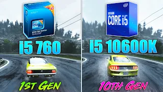 i5 760 vs i5 10600K - 11 Years Difference