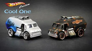 An Unboxing, 2 Customs And A Mistake | Hot Wheels Custom Cool One