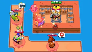 3x300 IQ BOMBERS vs 10 IQ EL TIGRO UNLUCKY 😂 Brawl Stars Funny Moments & Wins & Fails ep.719