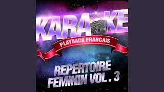 Vis Ta Vie — Karaoké Playback Avec Choeurs — Rendu Célèbre Par Jeane Manson