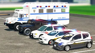 Police Cars Tournament - Beamng drive