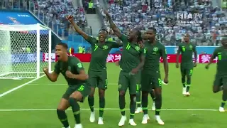 Victor MOSES Goal   Nigeria v Argentina