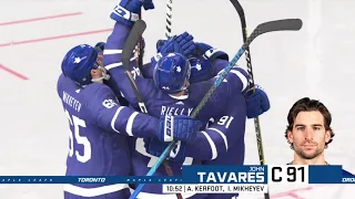 Tampa Bay Lightning vs Toronto Maple Leafs - NHL 22 - Stanley Cup Playoffs RD 1 GA 2