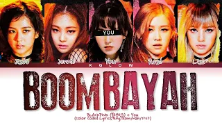 [Karaoke] BLACKPINK (블랙핑크) "BOOMBAYAH" (Color Coded Eng/Rom/Han/가사) (5 Members)