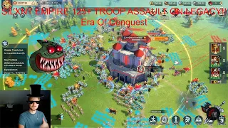 SILXNT EMPIRE 125+ Troop ASSAULT On LEGACY 80+ War Fortress!! | Era Of Conquest