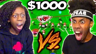 My Sister Played Against Me For $1000 And This Happened! Madden 20