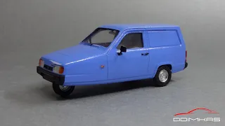 Reliant Robin Van 1997 | Homemade Die-Cast | Обзор масштабной модели ручной работы 1:43